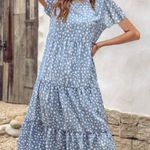 Chic Polka Dot Maxi Dress Photo 5