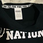 PINK - Victoria's Secret Black VS Sweatshirt  Photo 1