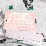 Jaclyn Smith Jaclyn Intimates Shamrock and Bulldog Pajama Pants Gray Size Small Photo 4