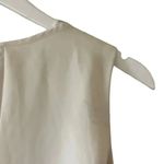 ZARA  Beige Tan Flutter Flowy Keyhole Closure Flowy Women’s Blouse SZ XS #1692 Photo 3