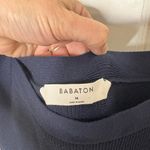 Babaton Aritzia  Ribbed Navy Midi Dress Photo 3