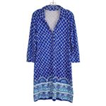 Lilly Pulitzer Ansley Polo Stretch Knit Shift Shirt Dress Women's Size Large Photo 7