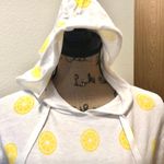 AQUA Knit Hoodie Lemon Print L Photo 4