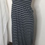 Chelsey striped strapless long dress Size M Photo 1