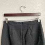J.Crew Womens Skirt Gray Grey Wool No2 Pencil Lined Back Slit Size 2 Photo 4