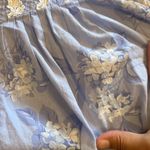 Eileen West Blue Hydrangea Woven Cotton Nightgown S Blue Photo 12