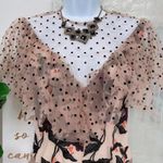 BELLEVUE THE LABEL Surrender Mesh Lace Bodysuit Size Small NWT Black Photo 3