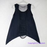 Allegra K New! Gothic Skull Backless T-Shirt black, Hollow Tassel, size S Photo 8