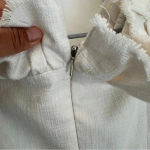 Rebecca Taylor  Off Shoulder Slub Dress Photo 5