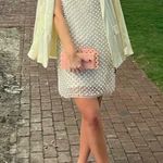 Love Shack Fancy  Kayana Pearl Mini Dress in Ivory Size P (US 00) NWT Photo 2