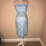 Nicole Michelle Maternity Elegant Lace Dress Light Blue*PERFECT FOR BABY SHOWER Blue Size undefined Photo 1
