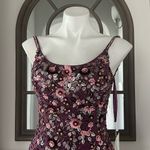 Mac Duggal Floral Beaded Column Gown in Raspberry, Size 2 New w/Tag Photo 8