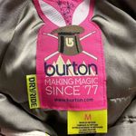 Women's M White Burton Vida Dry Ride Snowboarding Jacket Geometric Photo 7