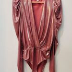 Day G Give Me Sparkle Bodysuit pink glitter size Large Photo 2