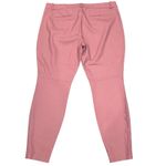 J.Crew  NWT Rose Mauve Minnie Wool Blend Ankle Length Skinny Pants 16‎ Stretch Photo 2