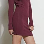 Volcom Stone Row x Georgia May Jagger Burgundy Dress NWT Sz. SP Photo 0