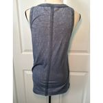 AG Adriano Goldschmied  Lexi Blue Scoop Neck‎ Tank Top Size Large Photo 2