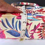 JustFab Floral MultiFloral Cream Crossbody Sachel Handbag Photo 9