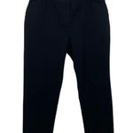 Rafaella Petite Women’s Gabardine Straight leg Pants Curvy fit Black 14p Photo 3