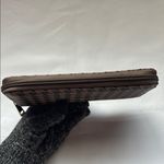 None Houndstooth Zip-Around Wallet EUC Photo 7