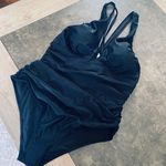 You Dian Women's Swimsuits One Piece Tummy Control Front Cross Backless Swimsuit Photo 6