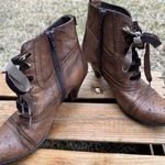 Born W62428 Brown Bittersweet Ankle Leather Boots US Size 6.5 Photo 2