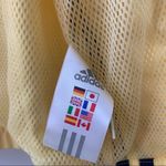 Adidas Like New Canary Yellow  Mesh-lined Jacket Photo 2