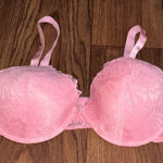 Kathy Ireland  Lace Lace Bra in Pink Photo 0