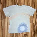 Claude Monet Sunflower Tie Dye Shirt Gray Size M Photo 4