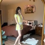 NWT ROWING BLAZERS KNIT YELLOW TOP AND SKIRT SET Size XS Photo 1