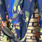 Alex Marie ‎ Blue Floral Dress Size 6 Photo 8