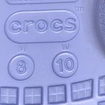 NWOT DISNEY 100th ANNIVERSARY CROCS WO SIZE 10 LAVENDER W/ DISNEY CHARACTERS Purple Photo 2