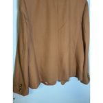 NWT J. Crew Regent Blazer Wool Flannel Brown Size 14 Photo 8