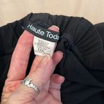 Haute today sz XXXL super cute black leggings with details at ankles EUC Black Photo 2