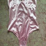 Princess Polly Satin Pink Strapless Bodysuit Photo 0