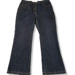 Façonnable Faconnable Jeans Size 12 Womens Blue Denim Pants Wide Leg High Rise Jeans Casual Photo 0