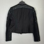 BCBGMAXAZRIA Jaison Sequin Moto Crop Jacket Photo 2