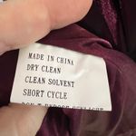 REVELRY Beck Velvet Dress Plus Size 22 Burgandy Ruched Formal Bridesmaid NWT Red Photo 8