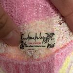 Free People Pink and Yellow Knit Top Photo 4