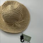 H&M  Natural Straw Hat with Shell Detail Photo 12