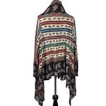Anthropologie Guinevere Merino Wool Cardigan Sweater Bohemian Gypsy Fringe Small Photo 9