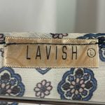 Lavish  Large Boho Flowy Scarf Print Flowy Scoop Neck Boxy Top Tank Top Photo 4