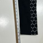 Athleta High Rise Mosaic Chaturanga Crop Leggings Black Eyelet Athletic XS Photo 7