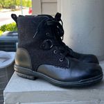 UGG  Women’s Hapsburg Lace Boots Black 10 Photo 1