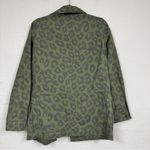 Ecote Green Animal Print Utility Style Jacket Womens 8 Fall Casual Boho Classic Photo 9