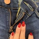 BLANKNYC Sz 27 Shorts Bermuda Mid Rise Cut Off Distressed Blue Jean Short Denim Photo 6