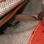 Dooney & Bourke Orange Ostrich Leather Crossbody Shoulder Bag Design NWOT Photo 15