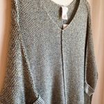 Nordstrom Rack AdyP Cable knit Drop Shoulder Sweater Sage Green Medium Photo 1