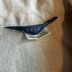 Seattle Gear Linen Cotton Jumpsuit Vintage 80s Retro Zip Down Size Large Women's Tan Photo 13