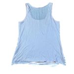 EXPRESS Elegant Lace Overlay Tank Top with Art Deco Pattern Gray Small Photo 3